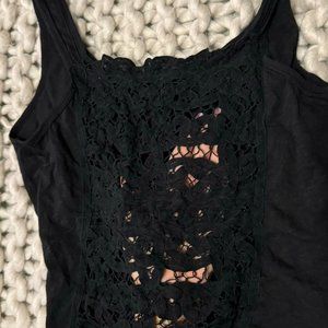 American Eagle lace back tank top - M